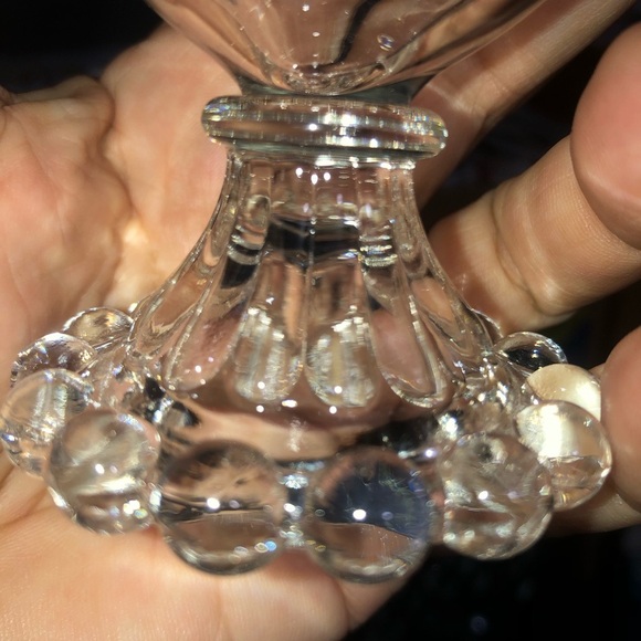 Vintage 1950s Anchor Hocking boo pie Ball laurel leaf glasses - Picture 6 of 8